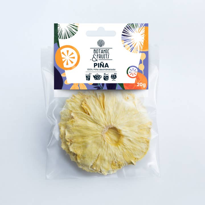Botanic & Fruits - Wholesale Dried/Dehydrated Fruit - MiniBag 20g – Dehydrated Pineapple