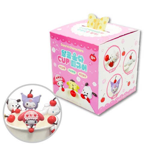 K_Wonderland – Großhandel Dekofigur – Sanrio Sweet Soda Cup, Dekofigur, zufällige Box
