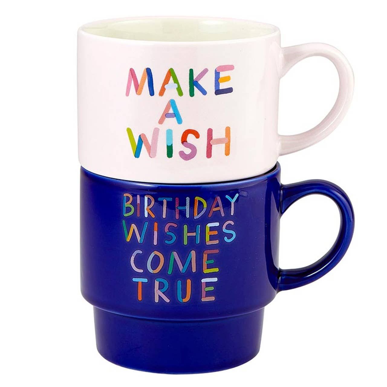 Angle - Wholesale Coffee Mug - Stkng Mugs Set-Make A Wish S/20