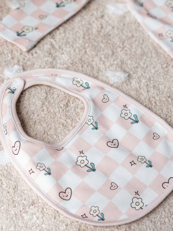 Bib - Checkered for wholesale by Atelier Babbi