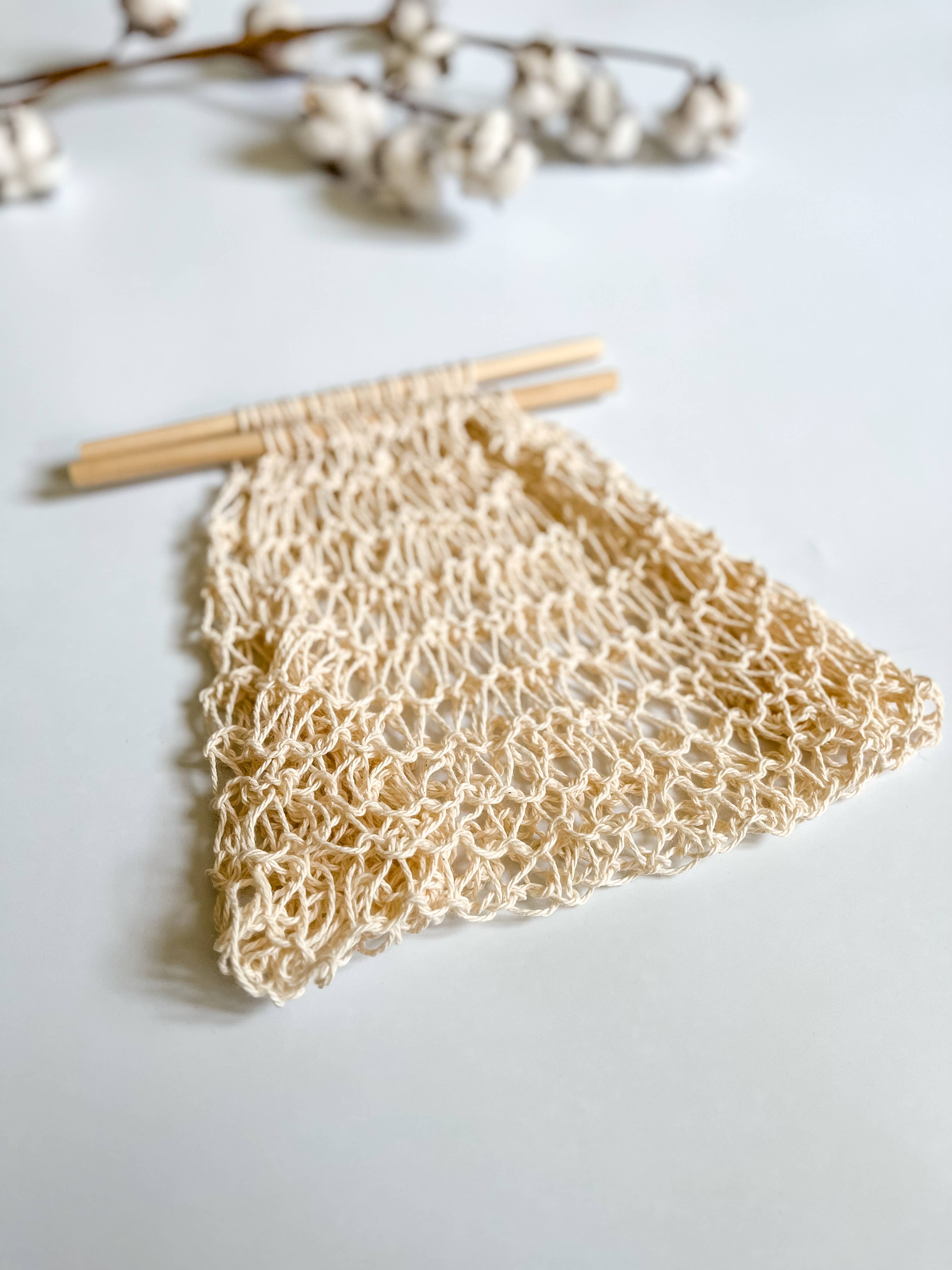 Hoagland Handmade - Wholesale Grocery/Shopping Bag - Virginia-grown cotton produce hammock1