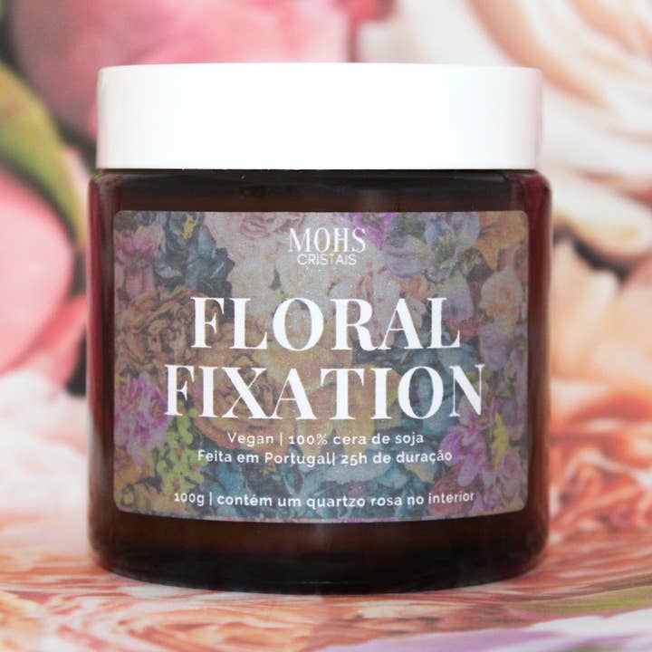 Vela Floral Fixation por atacado de MOHS Cristais