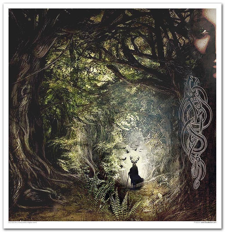 ITD Collection - Vendita all'ingrosso Scrapbooking - SLS-023 - set 11 pezzi x 310x320 mm / 12,2x12,6 in - 200 GSM7