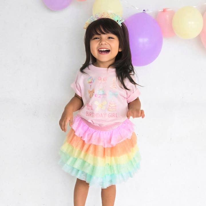 Sweet Wink - Vendita all'ingrosso Maglietta serigrafata - Bambini - Maglietta a Maniche Corte per Bambina - Balletto - Bambini6