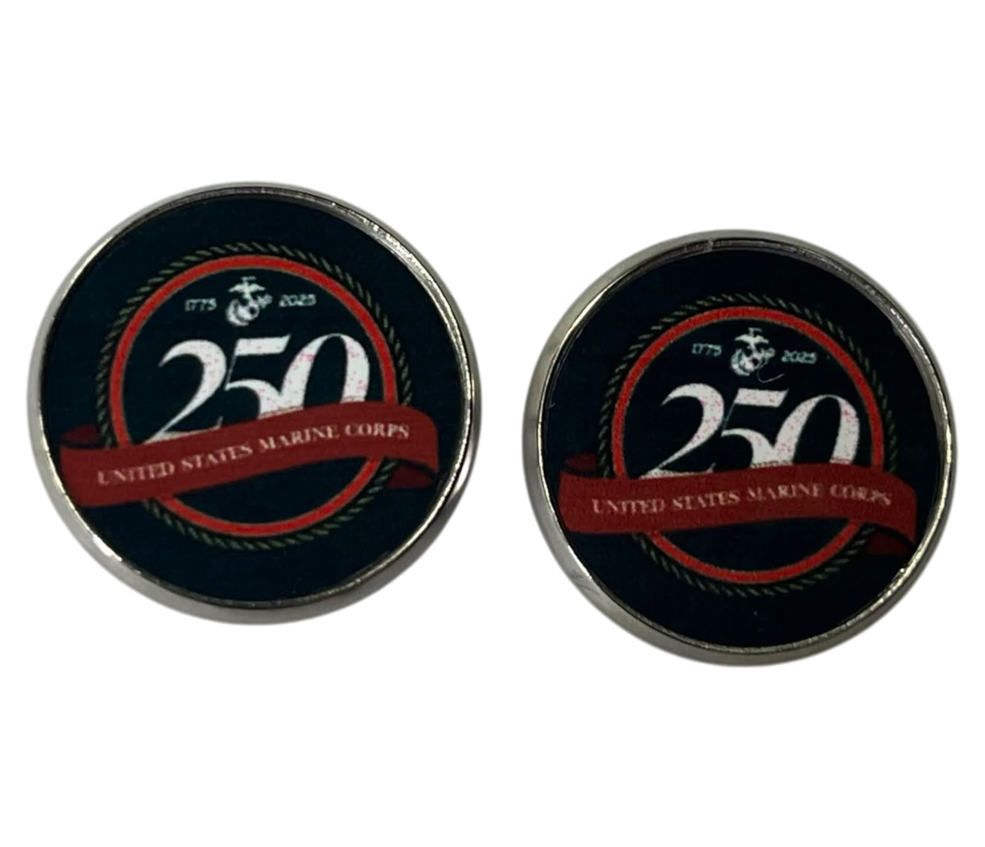 Ciao Bella Jewelry Inc - Wholesale Cufflinks - Officially Licensed Military Cufflinks - 250th Anniversary 0