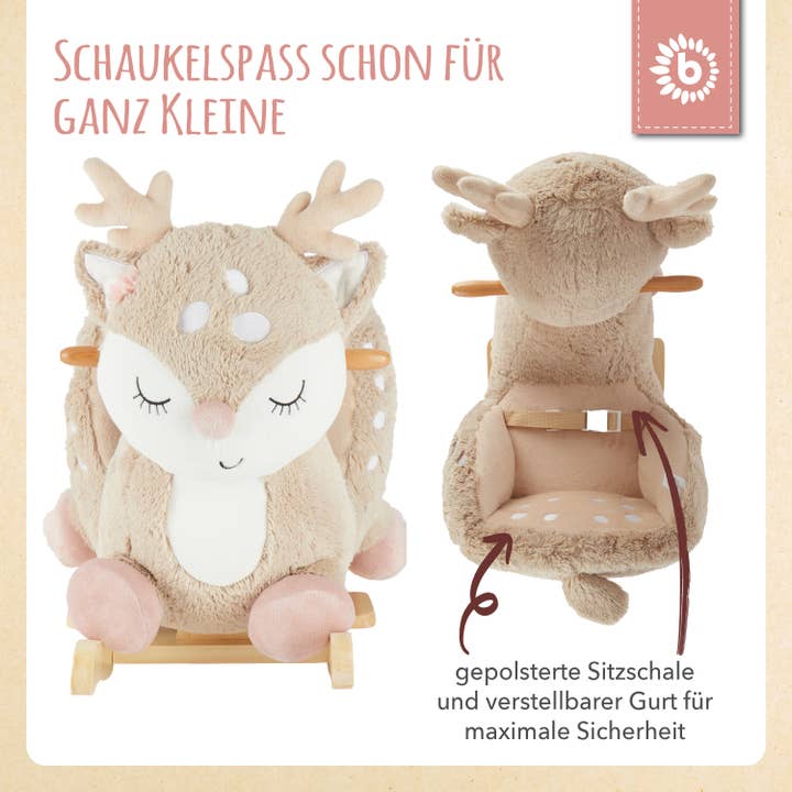Bieco Spielwaren - Wholesale Rocking Horse - Kids - Rocking Animal Baby Deer Ella4