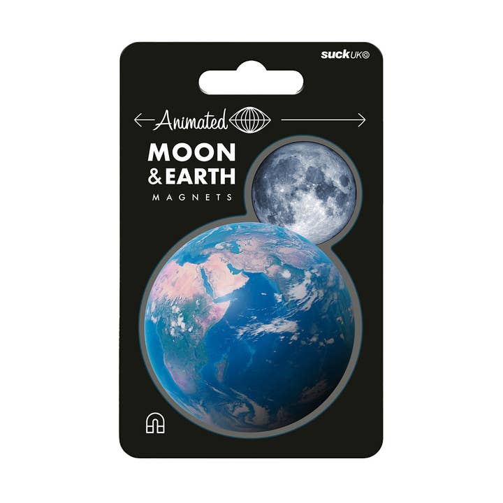 Suck UK Animated Moon & Earth Magnets for wholesale by Until Pty Ltd