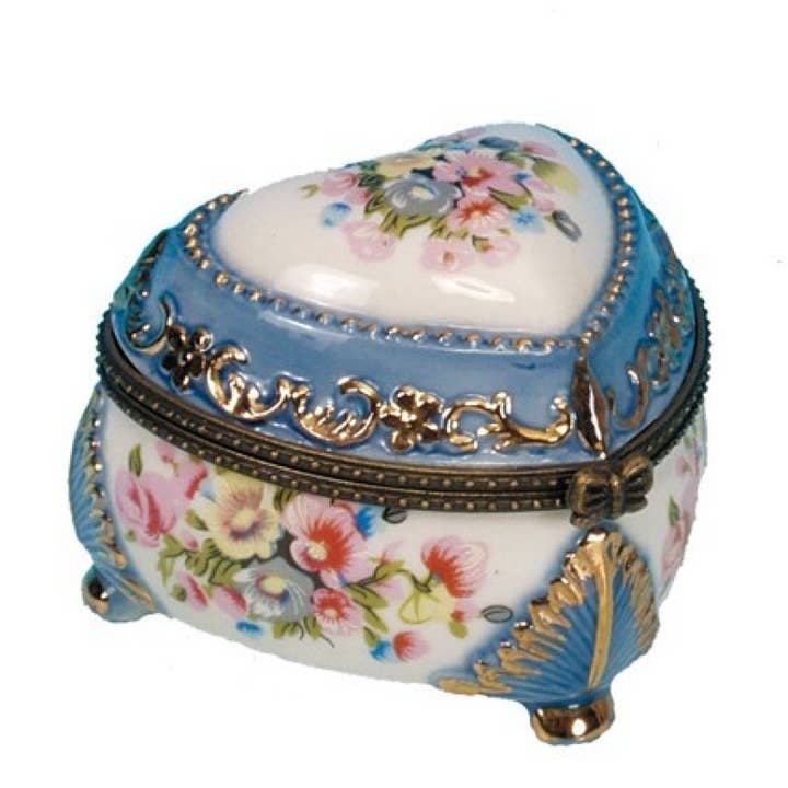Musicbox world - Wholesale Jewelry Box/Organizer - Spring flowers pill box0
