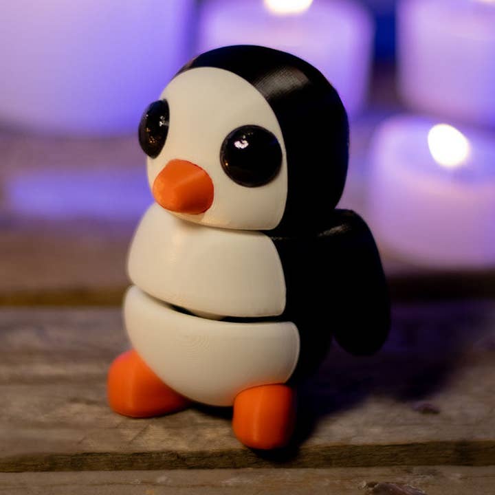Tiny Penguin for wholesale by The 3D Printiverse