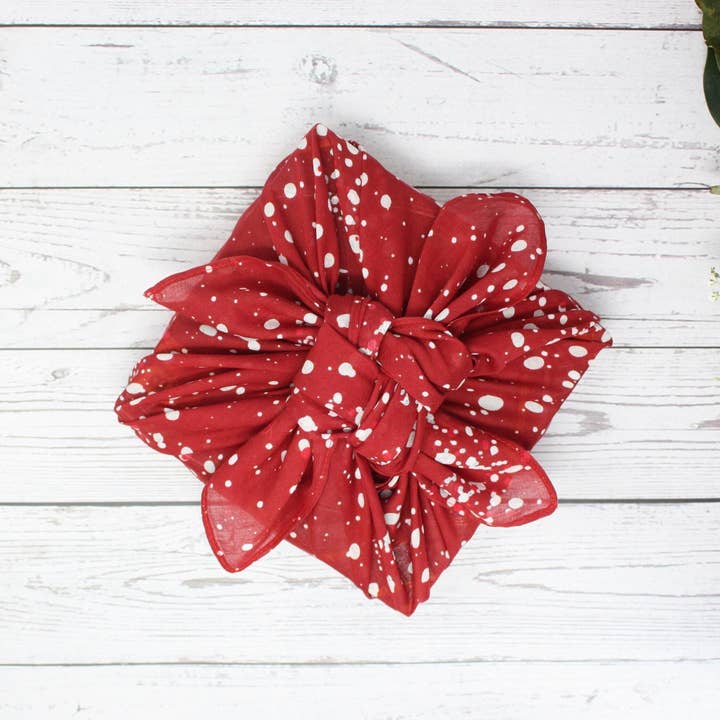 Furoshiki fabric wrap medium - stars for wholesale by Kindly Yarn | Furoshiki & Scarves