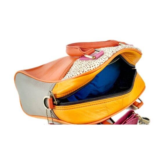 REMOVED BRAND – wholesale Top handle bag – women's – Unique Recycled Leather Bag for Women: Unique cabaka pieces6