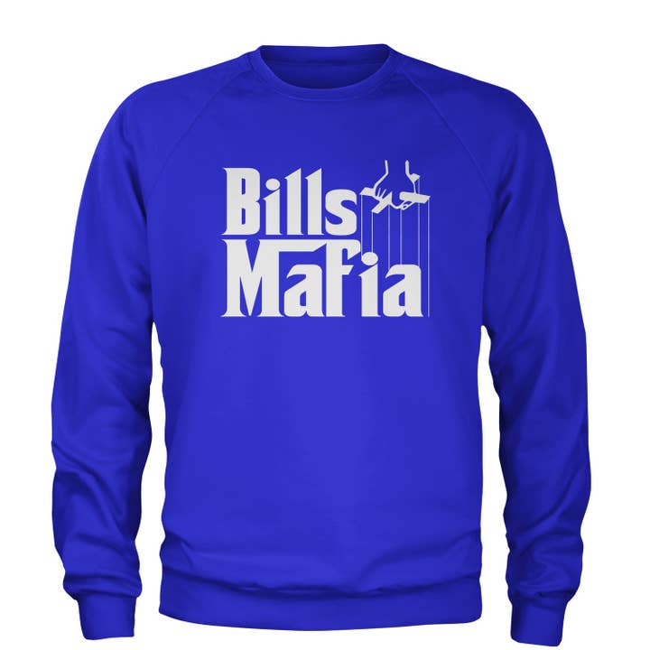 Mafia Bills Mafia Godfather Adult Crewneck Sweatshirt for wholesale by Expression Tees
