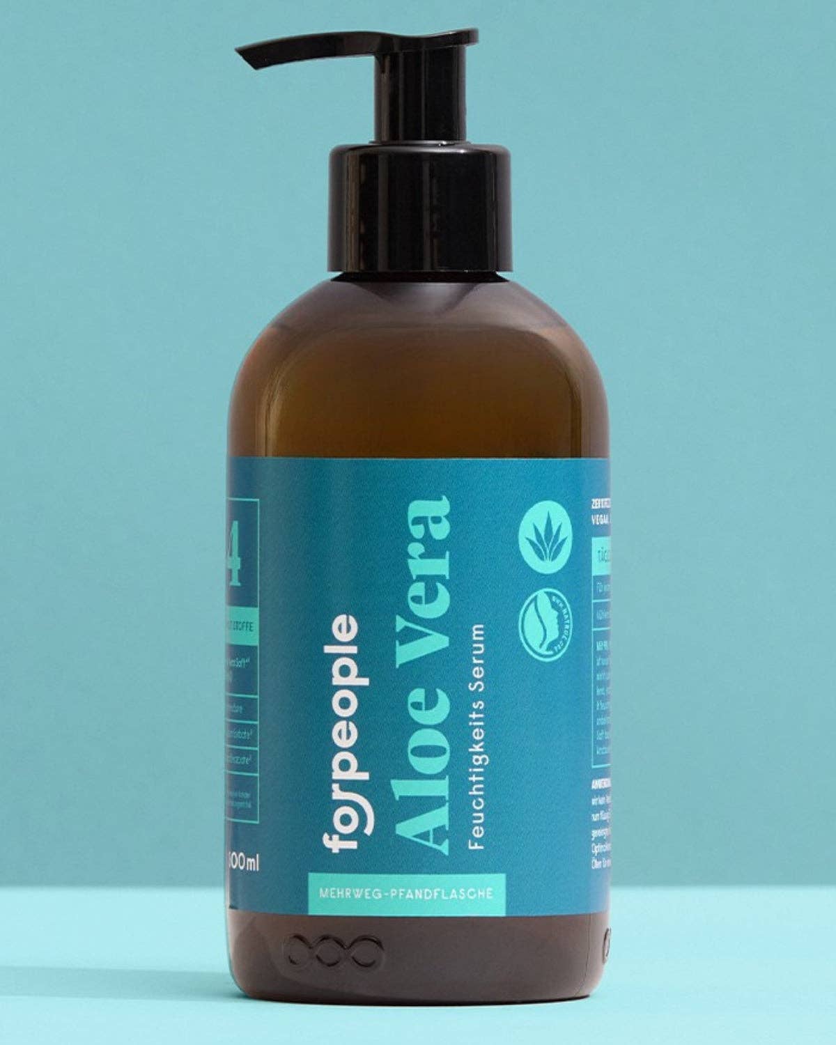 forpeople skincare GmbH - Wholesale Facial Serum/Concentrate - Aloe Vera Serum 99.6% - Pump Bottle6