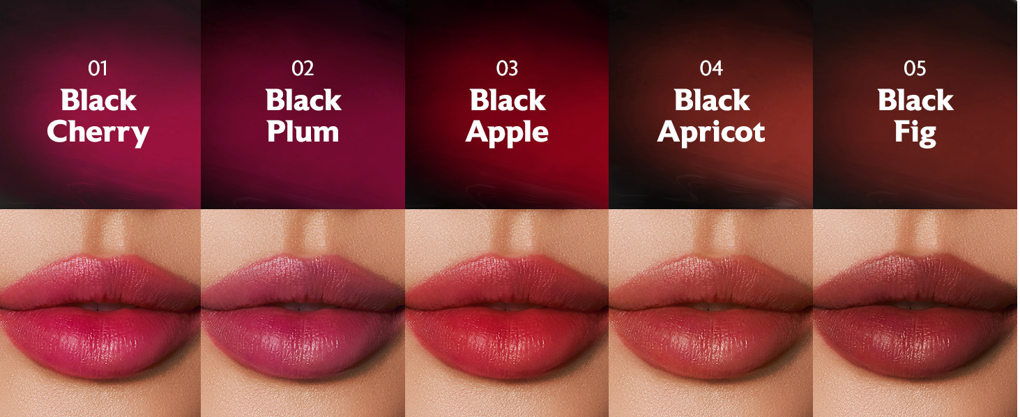 BeAll - Wholesale Lip Stain/Dye/Tint - MILKTOUCH Black Peel Off Lip Tattoo - Waterproof Long-Lasting Matte Lip Tint in 04 Black Apricot8