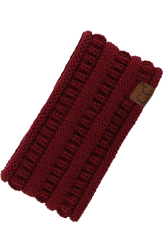 Hana – wholesale Pannband - Dam – C.C Solid Ribbed Hästsvans Pannband10