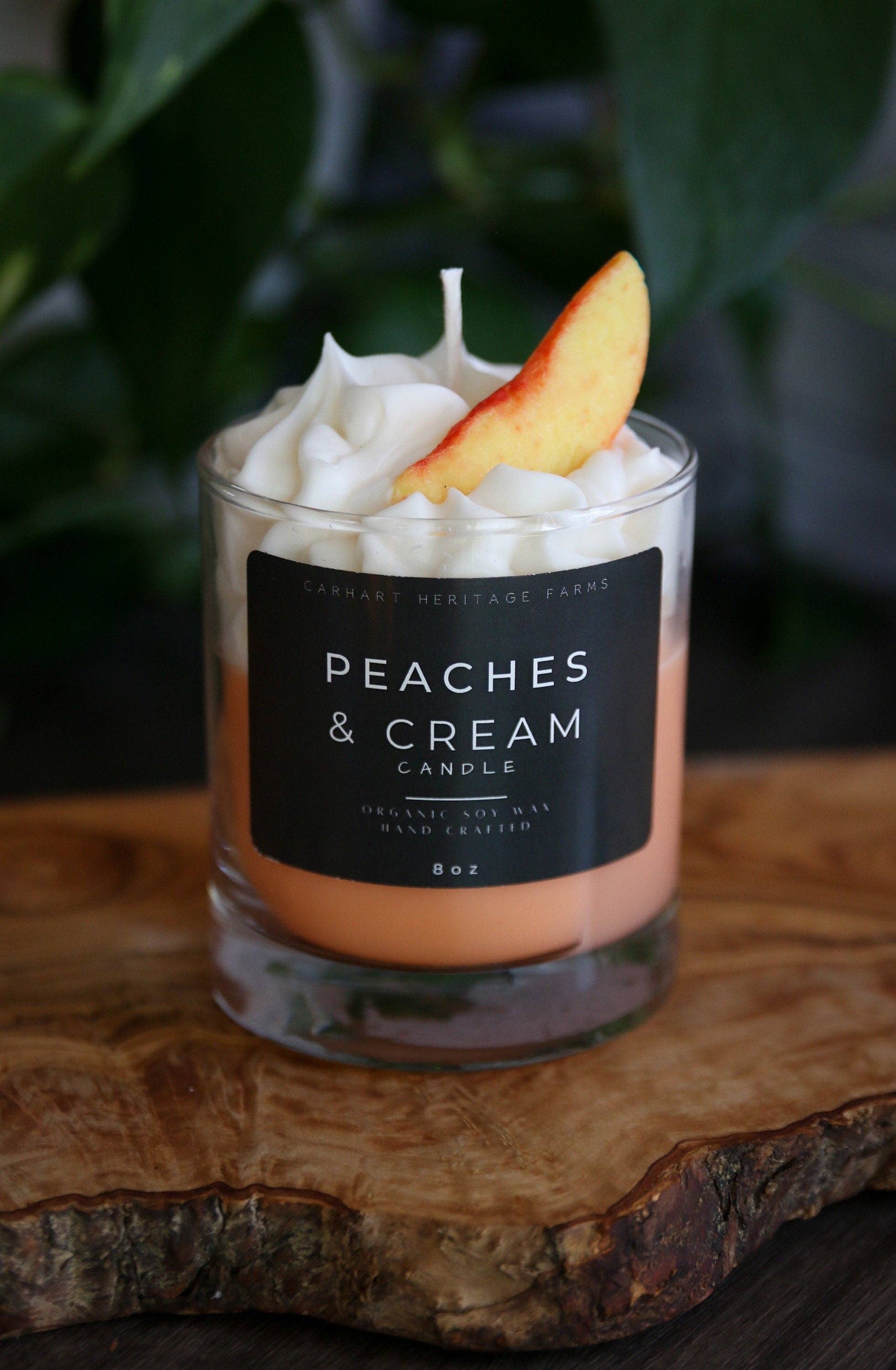 Carhart Heritage Farms - Wholesale Novelty Candle - Peaches and Cream Candle1