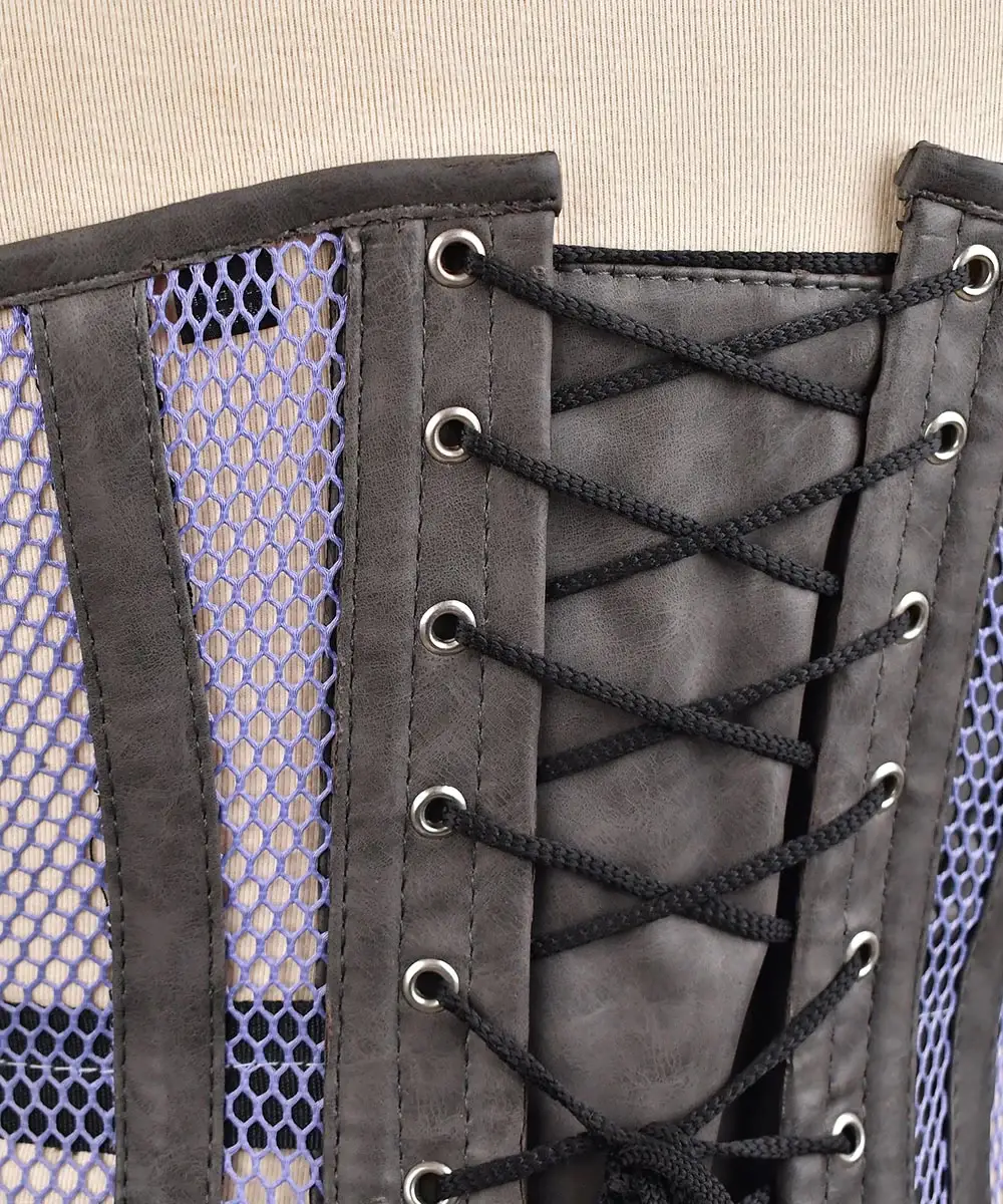 Black Medieval Style Women Underbust Corset - Waist Shaper for wholesale on Faire4