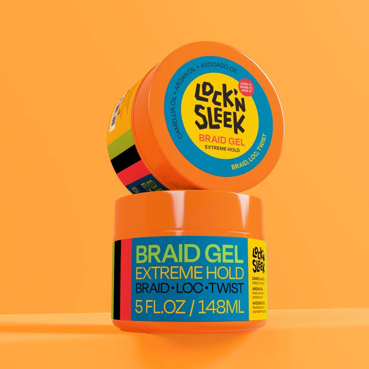 Lock'N Sleek - Wholesale Hair Styling Gel/Mousse - Braid Gel Extreme Hold1