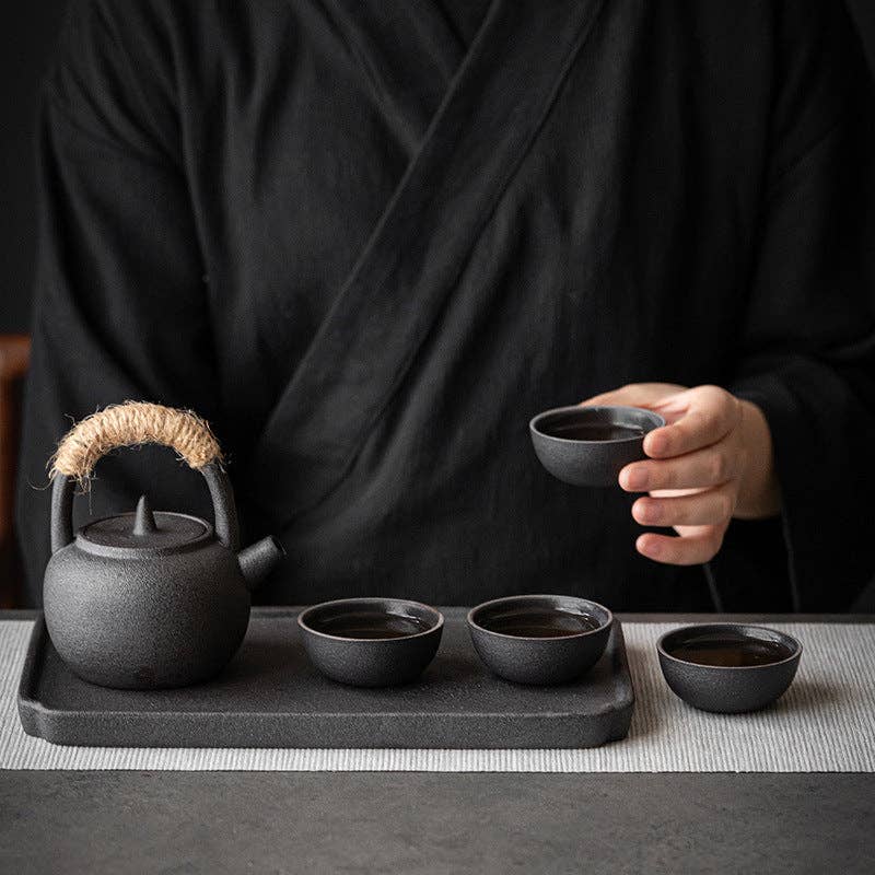 Gohobi （We cover U.S. import duties） - Wholesale Tea Set - Gohobi Handmade Japanese Style Ceramic Tea Set19