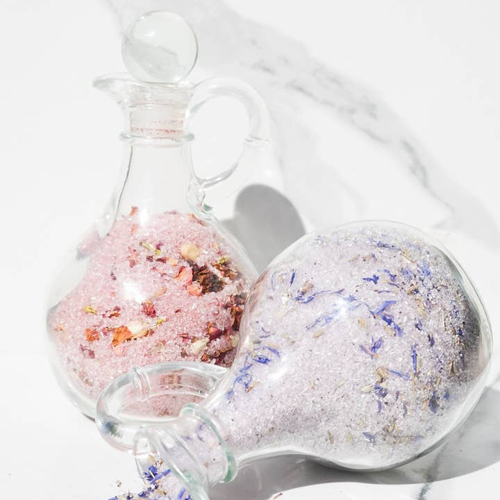 Simplicity Organic Skincare - Wholesale Bath soak/milk - Lavender Hibiscus Longevity Mineral Bath3