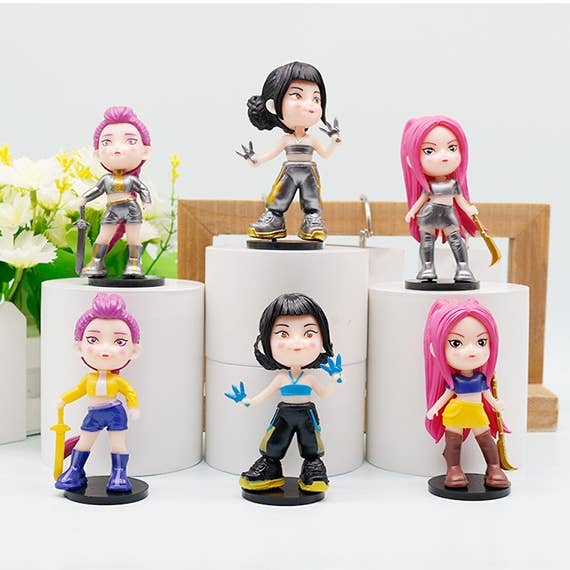 Kpop Demon Hunters Actionfigur Julklappar för wholesale av Paperdoll