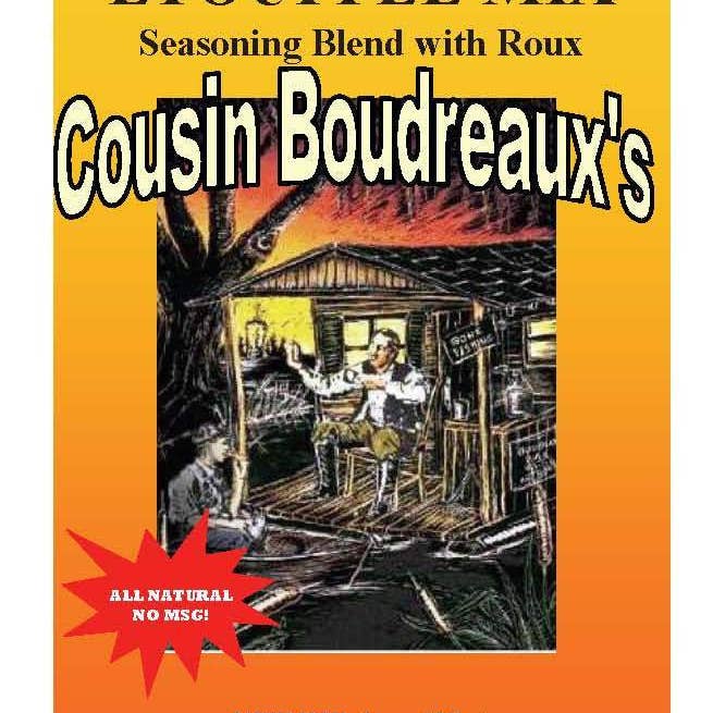 Cousin Boudreaux's Cajun Foods - Wholesale Dried Spice Mix - Cousin Boudreaux's Etouffee Mix1