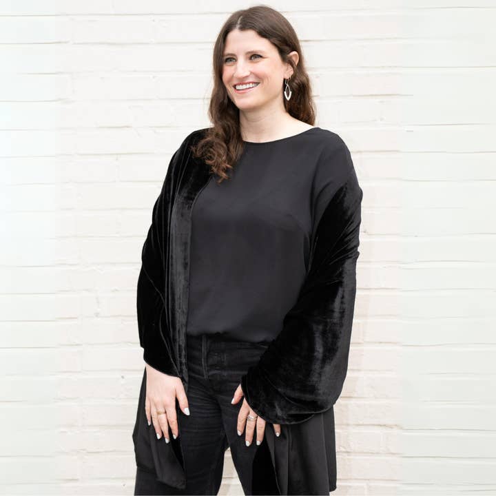 Dana Herbert - Wholesale Wrap - Women's - Silk Velvet Shawl Wrap17