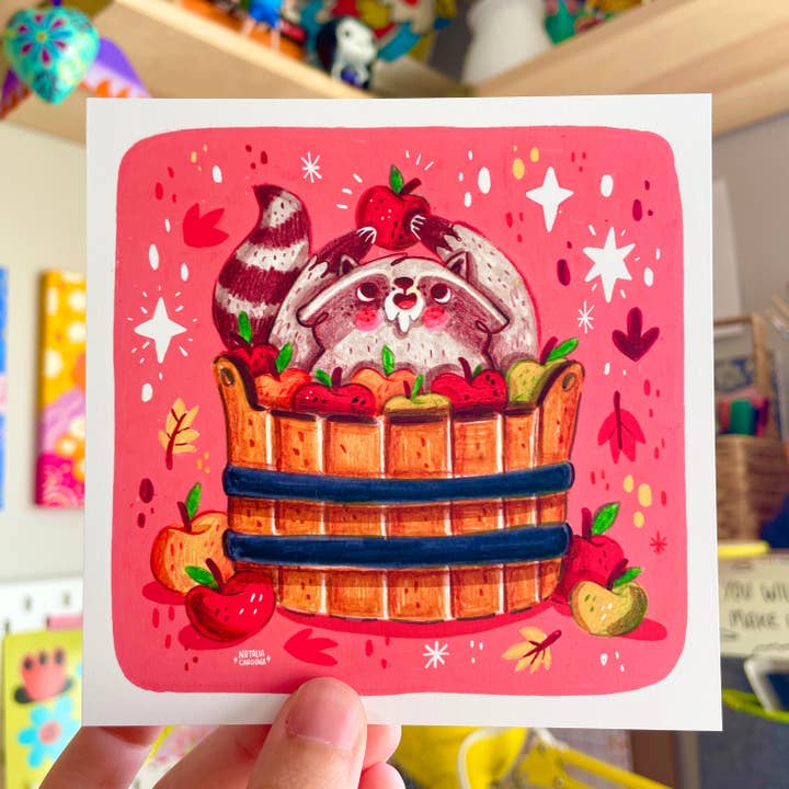 Illustrated By Natalia - Wholesale Art Print - Mini Print ♡ Harvest Joy