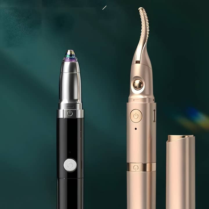 Shop Celino – wholesale Eyelash curler – 2-in-1 Heated Eyelash Curler & Eyebrow Trimmer - Portable1