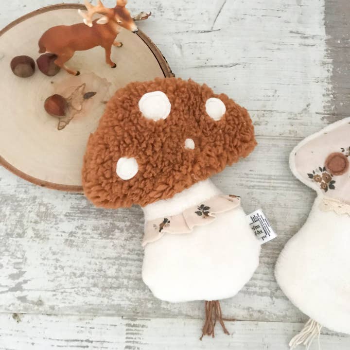 UNDEUXCROIX - Wholesale Hot/Cold Compress - Dry hot water bottle - MUSHROOM - moumoute