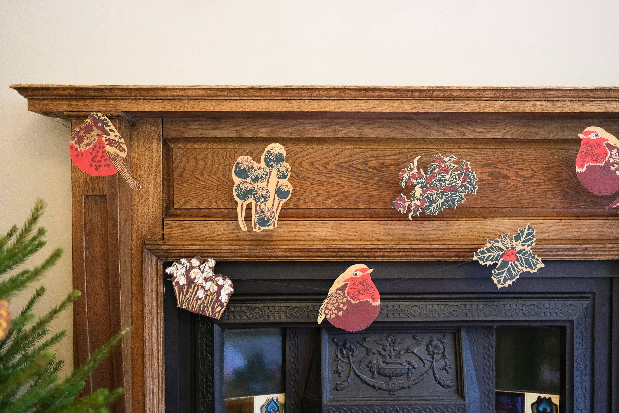 East End Press - Wholesale Bunting/Garland - UK/EU: Hedgerow Sewn Garland3