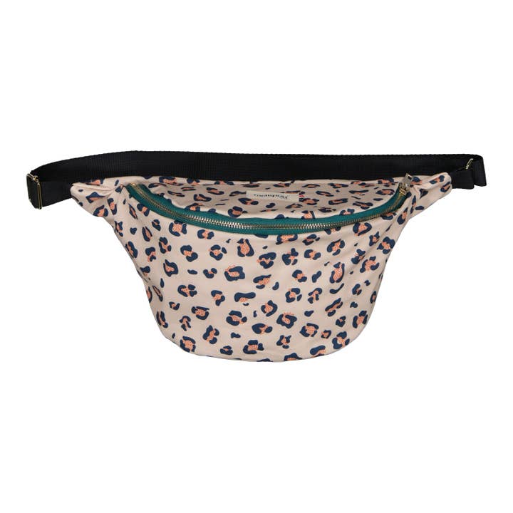 MELLIPOU - Wholesale Belt bag – Women’s - BUM BAG to change baby – ALL OVER LÉOPARD – Mum gift4