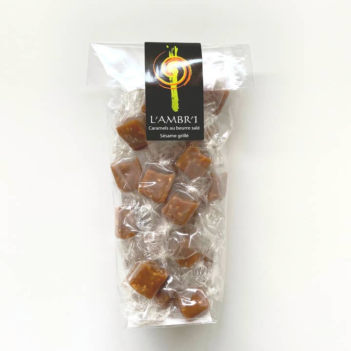 L'ambr'1 - Wholesale Caramel - Confectionery - Sesame caramels - 130g