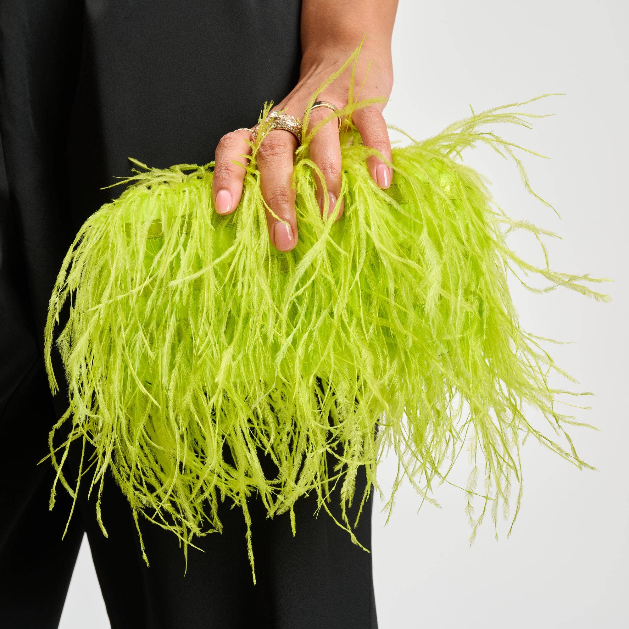 Moda Luxe - Wholesale Clutch Bag - Women's - Harlow Feather Evening Bag23