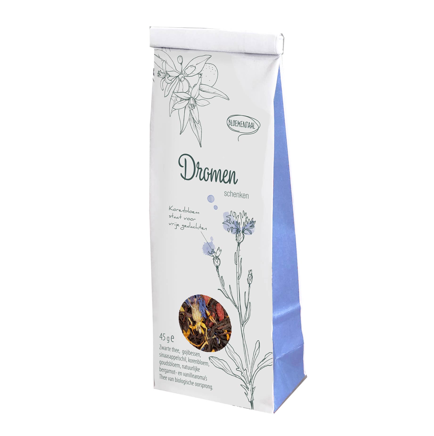 Veer&Moon - Wholesale Loose Tea - Dromen Schenken, Biologische Thee2