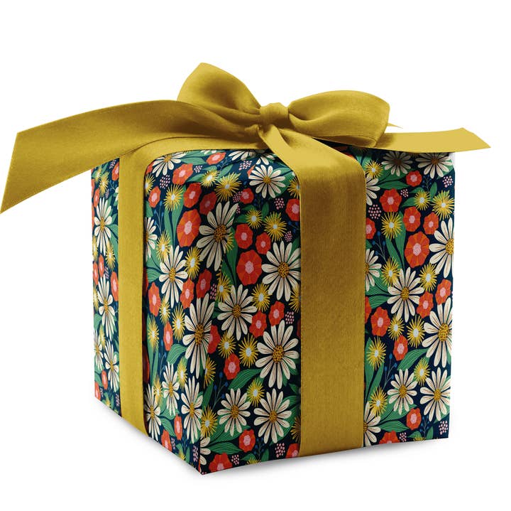 Summer Bounty Wrapping Paper – Floral Gift Wrap (2 Sheets) for wholesale by Rebecca Jane Woolbright