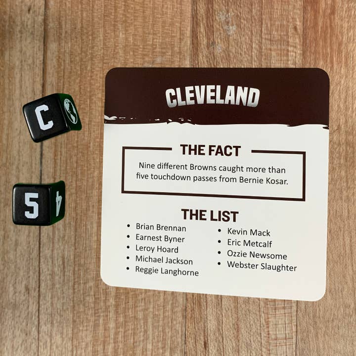 You Gotta Know Games - Wholesale Card Game - Cleveland Against the World - Sports Trivia Game (6)