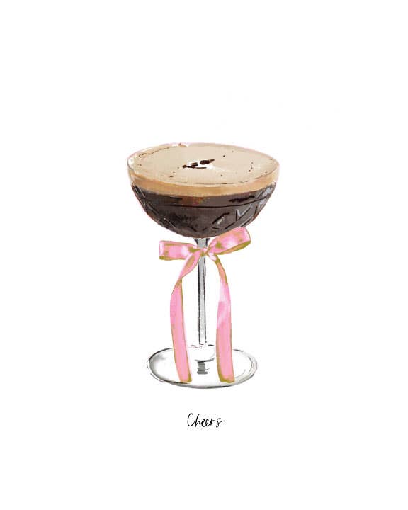 Rebecca Illustrated - Vente Assortiments de papeterie/cartes - ESPRESSO CHEERS - Carte de correspondance2