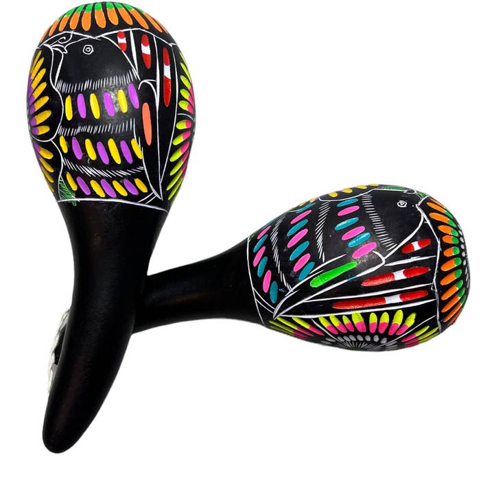 Inter-American Trading Inc. - Wholesale Musical Instrument - Colored Gourd Maracas