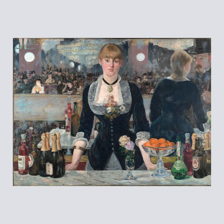 Un bar aux Folies-Bergère (1882) Impression d'art pour la vente par Milisima Studio