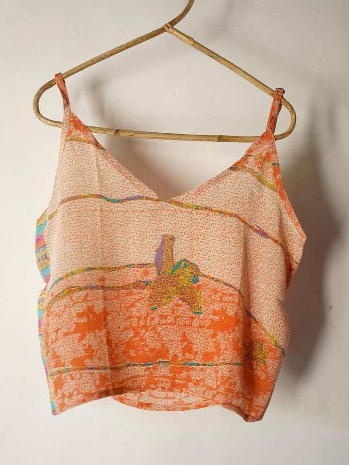 Annahmol - Wholesale Camisole - Women's - Vintage Silk Zero-Waste Cami58