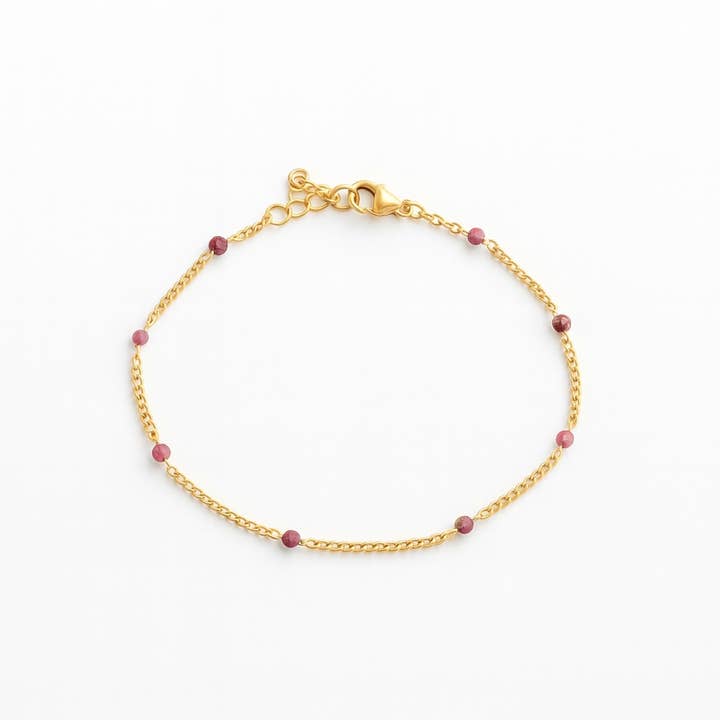 Pulsera dorada - perlas naturales - Varias versiones para venta al por mayor de Clary Scott Paris