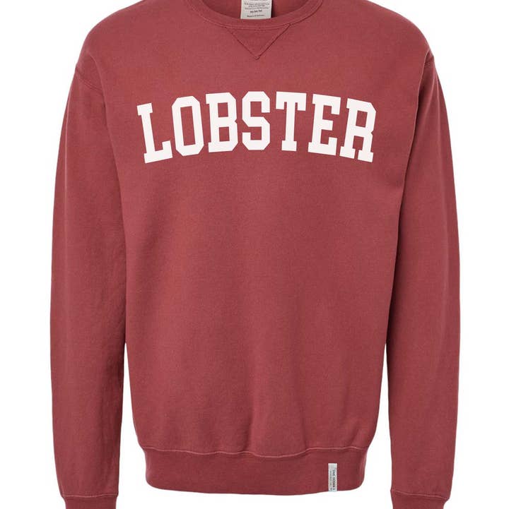 Lobster Crewneck Sweatshirt for wholesale by One Ocean Apparel Co..