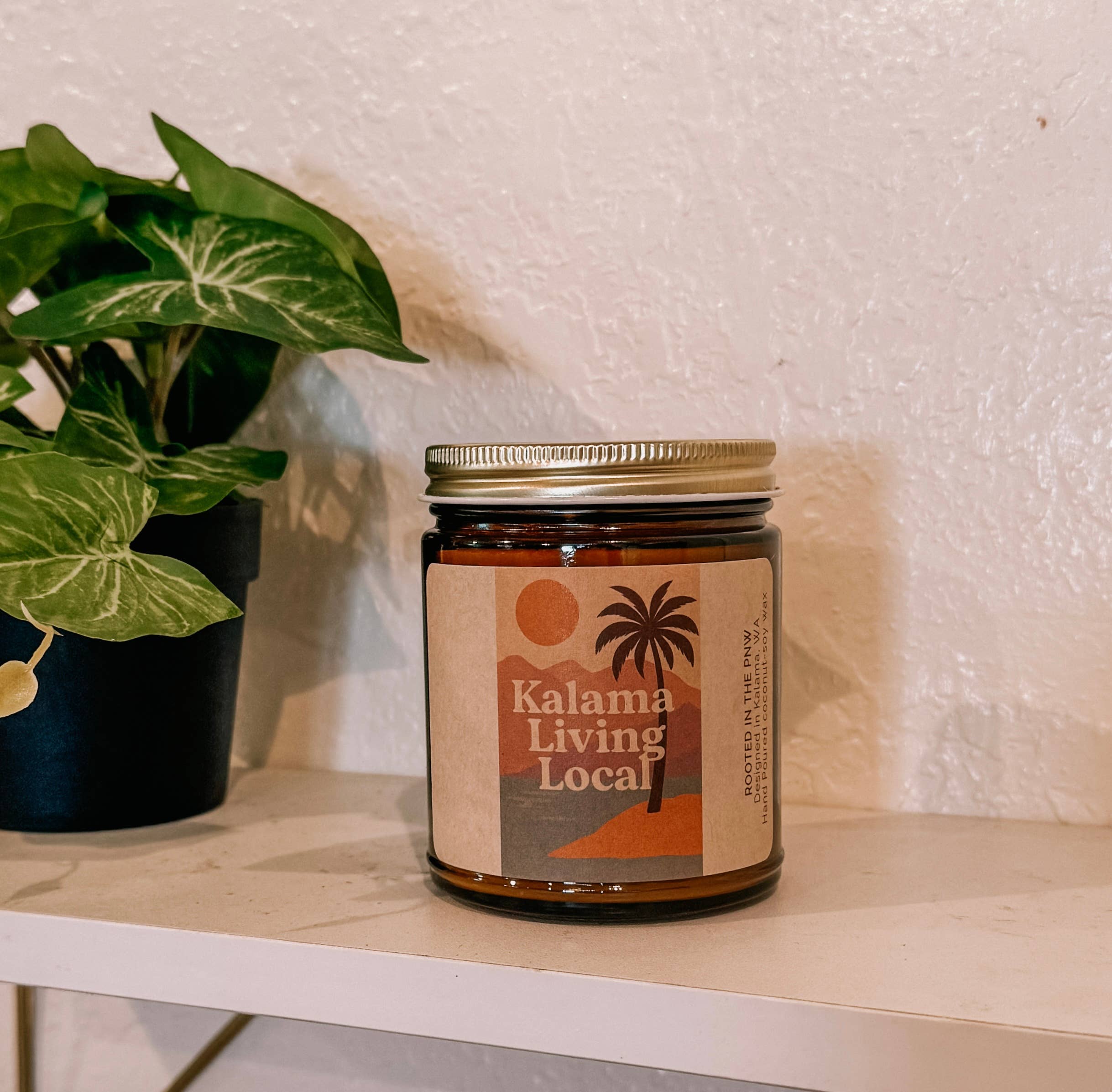 Poppy Rose Candle Co. - Venta al por mayor Velas en tarros - *MENSAJE ANTES DE REALIZAR EL PEDIDO* Velas personalizadas. Tarro ámbar de 8 oz12