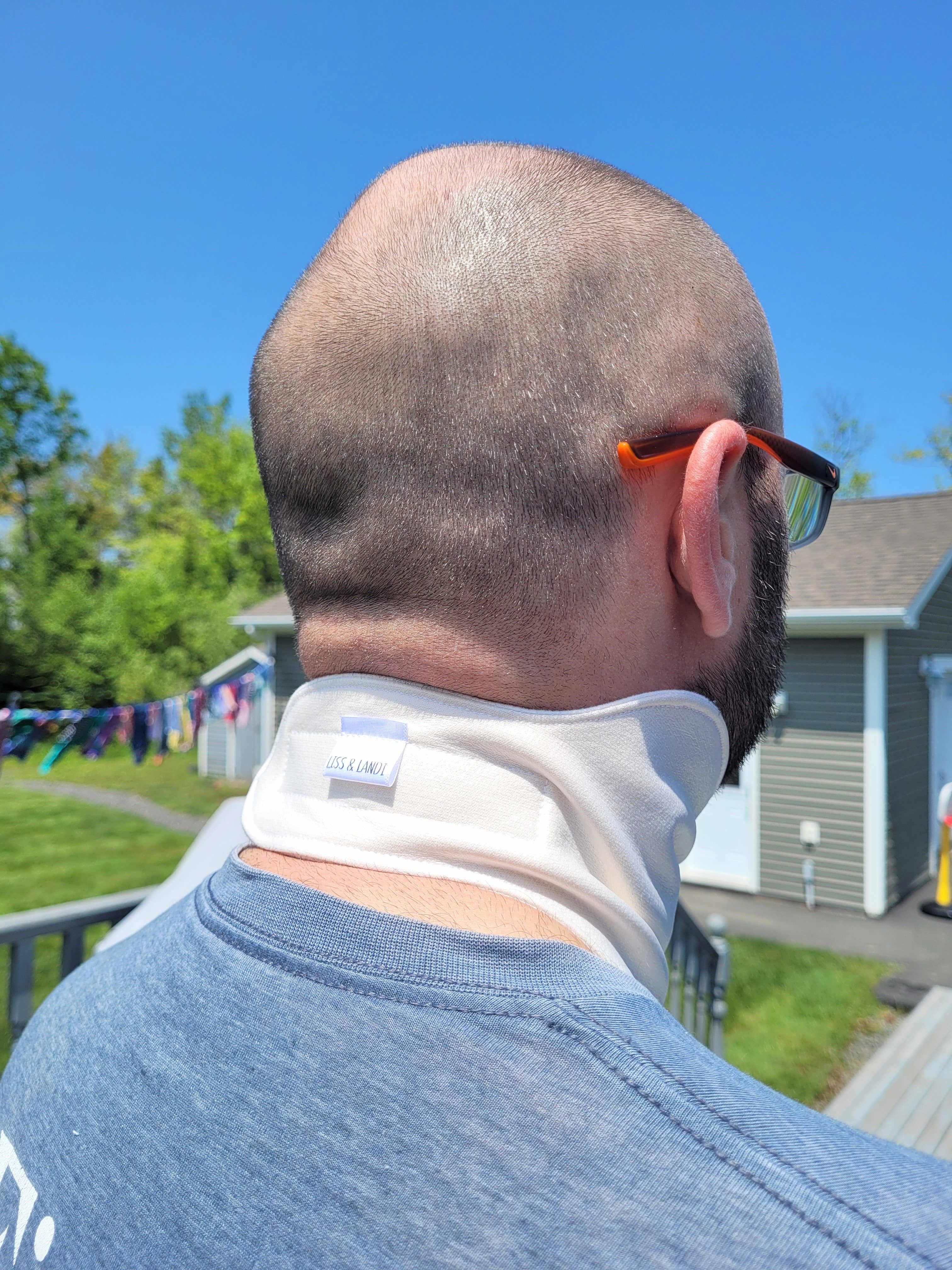 LISS & LANDI – wholesale Cotton pad – Pack for Organic Castor Oil - Neck 2