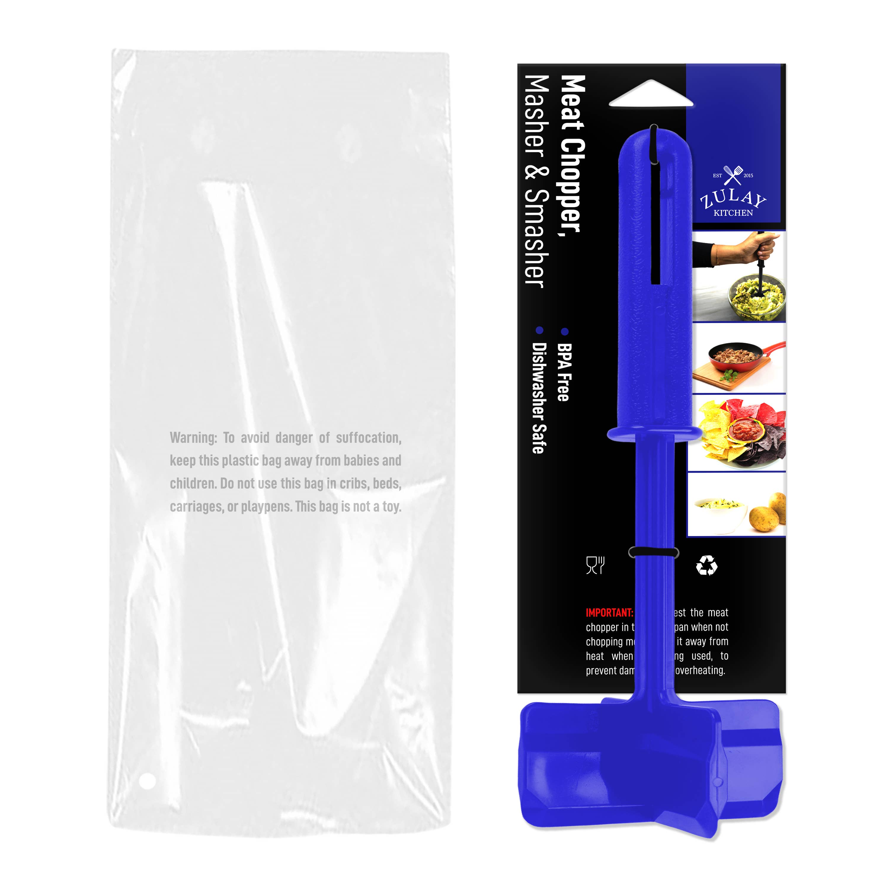 Zulay Kitchen - Wholesale Kitchen Tool/Gadget - Meat Chopper For Ground Beef And Ground Beef Smasher16