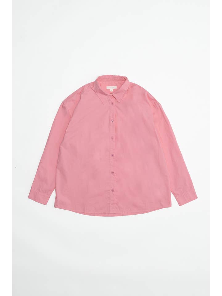 MOD REF - Wholesale Button Down Shirt - Women's - The Ema Top | Collared Button-Down Top4