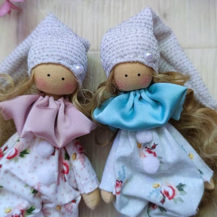 ChernikovaNataliya - Wholesale Doll - Kids - Mini Rag Doll, Handmade Doll, Small Doll, Fabric Doll