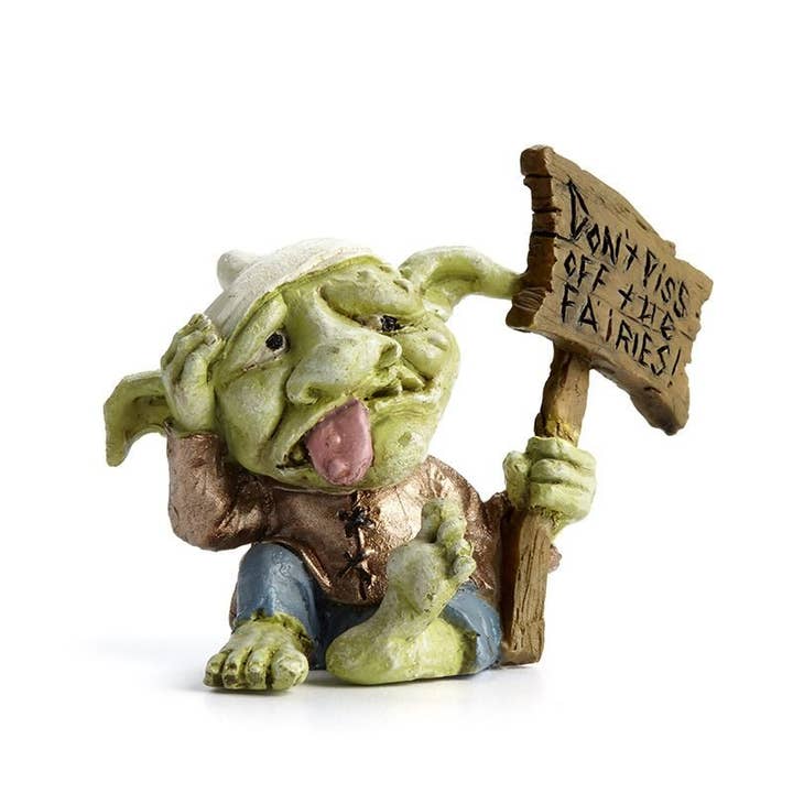 "Don't Piss Off The Fairies" Troll for wholesale by Fairygoodies