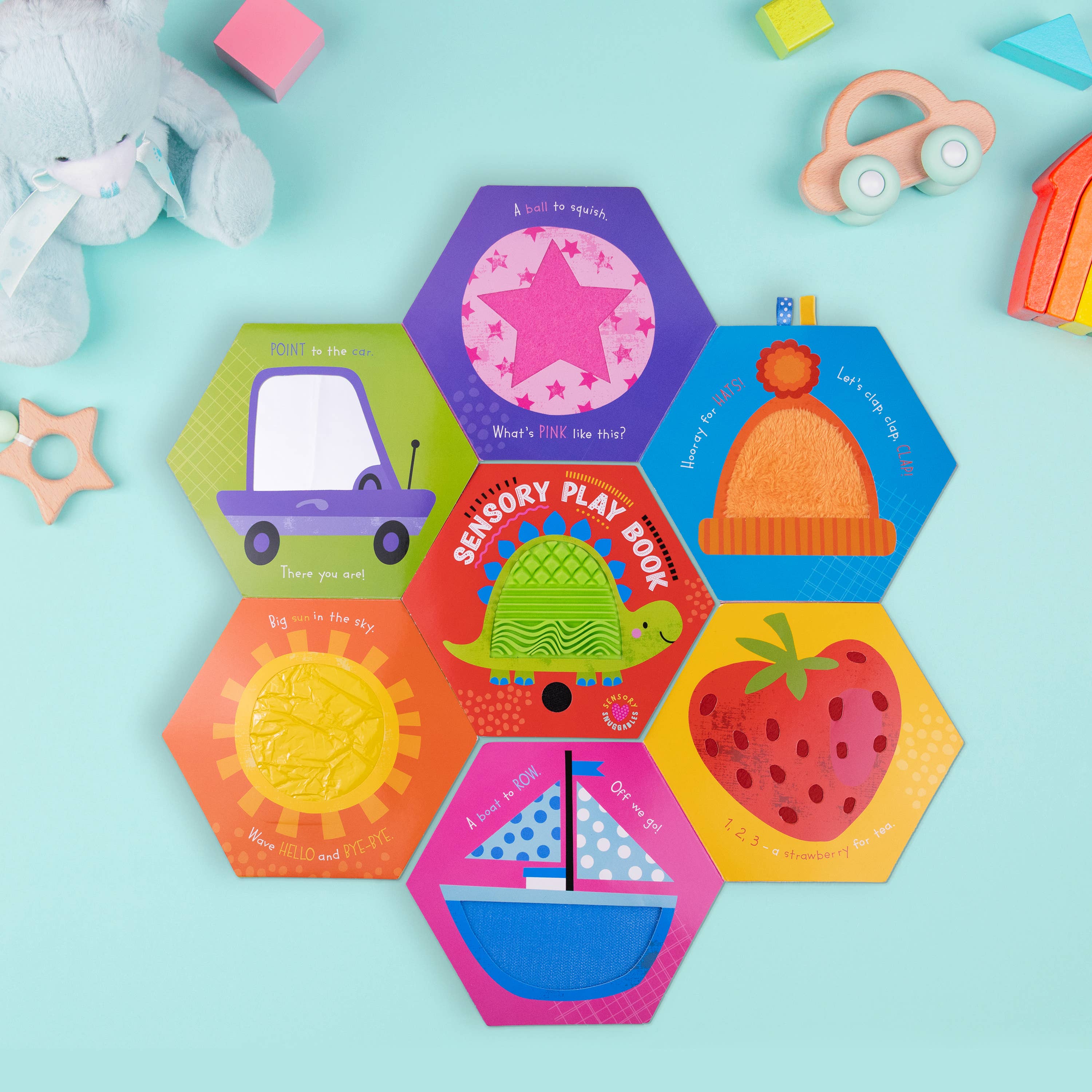 Make Believe Ideas – wholesale Baby and toddler book (0–2) – Sensory Snuggables Sensory Play Book2